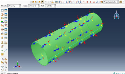 اموزش شبیه سازی مواد کامپوزیت در اباکوس